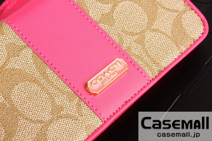 手帳型 iphone7 ケース coach