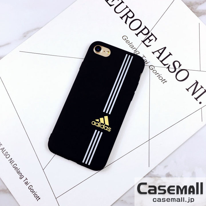 adidas iphone67 カバー シンプル