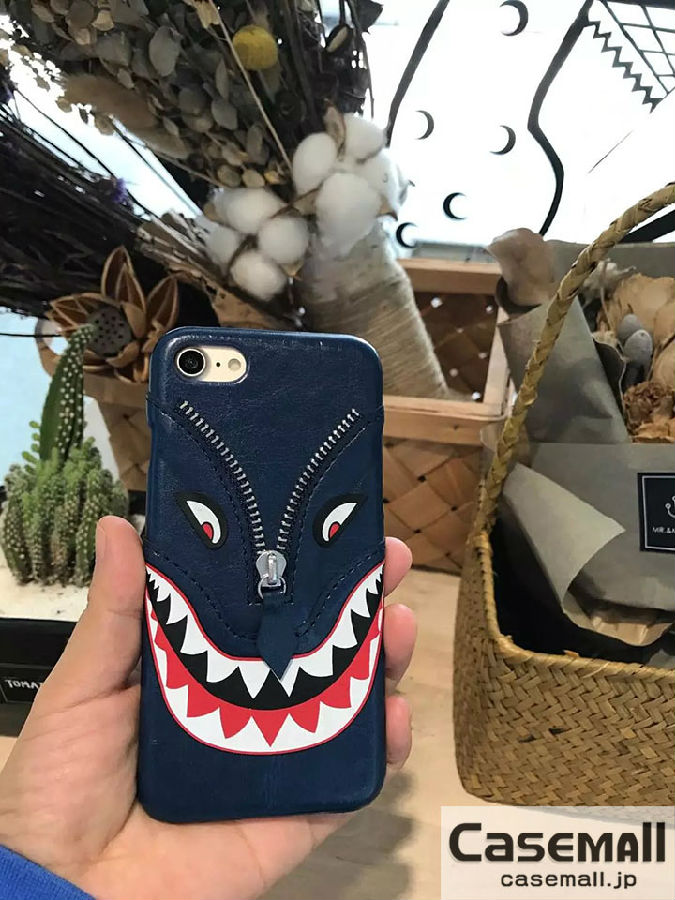 エルメス iPhone7 カバー サメ