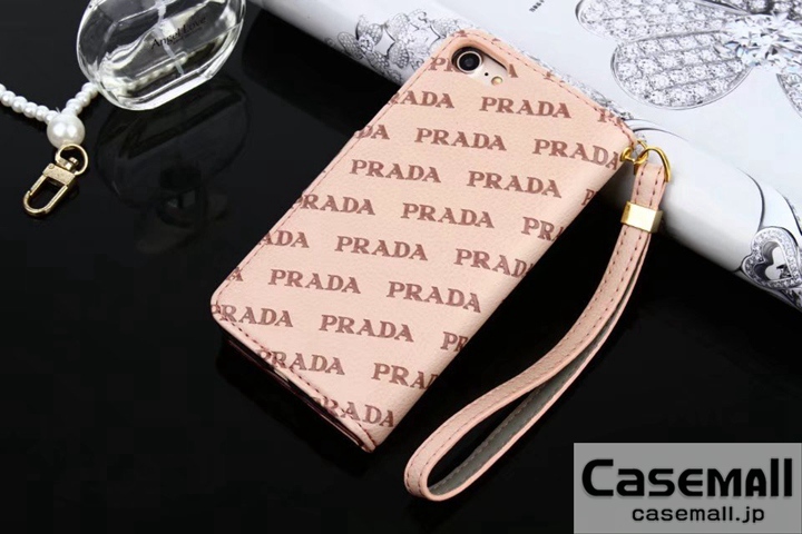 PRADA iphone7plus手帳ケース