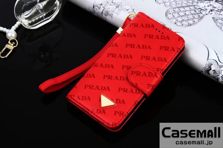 prada iPhone8手帳ケース