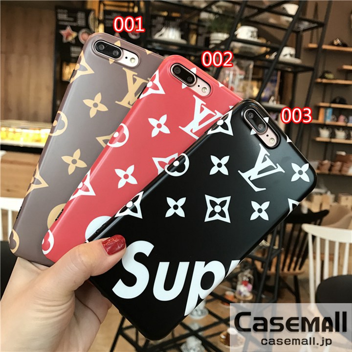 LV Supreme iPhone7PLUSケース ペア