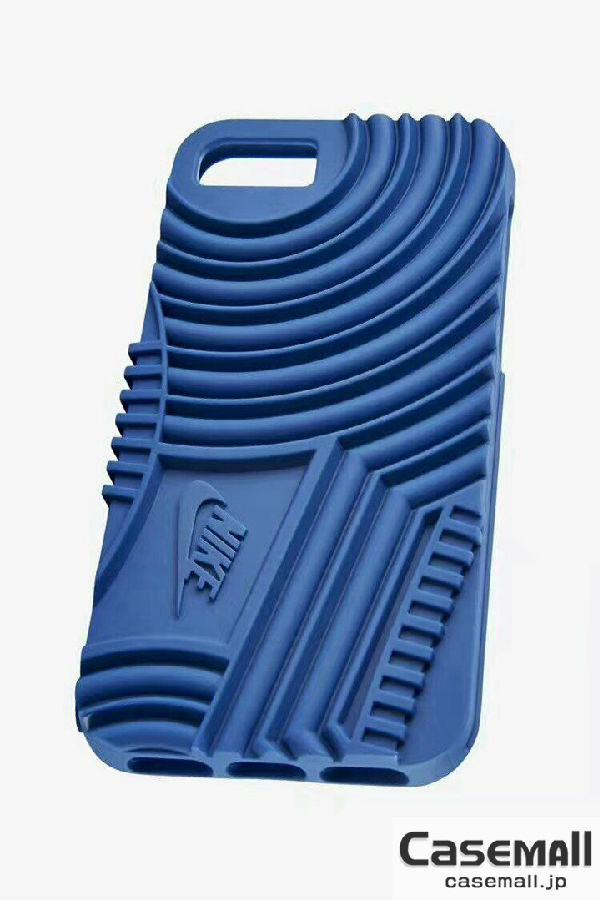 NIKE エアフォース1 iphone7plus専用ケース ブルー