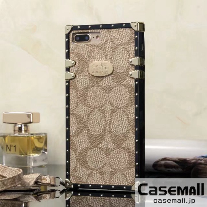 COACH iphone7plusケース トランク型