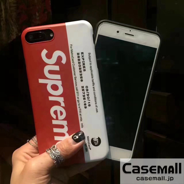 シュプリーム iphone7ケース メトロカード