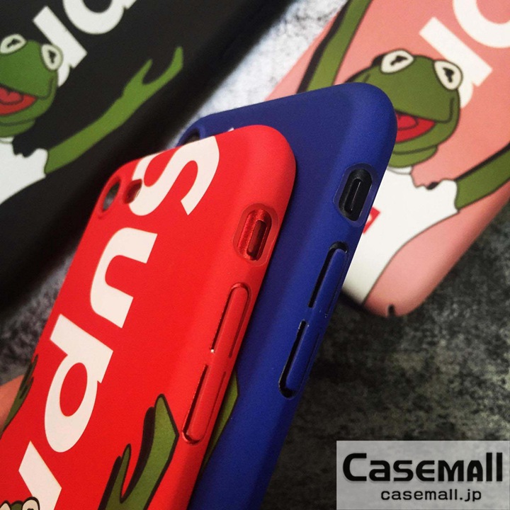 supreme カーミット iphone8plusケース