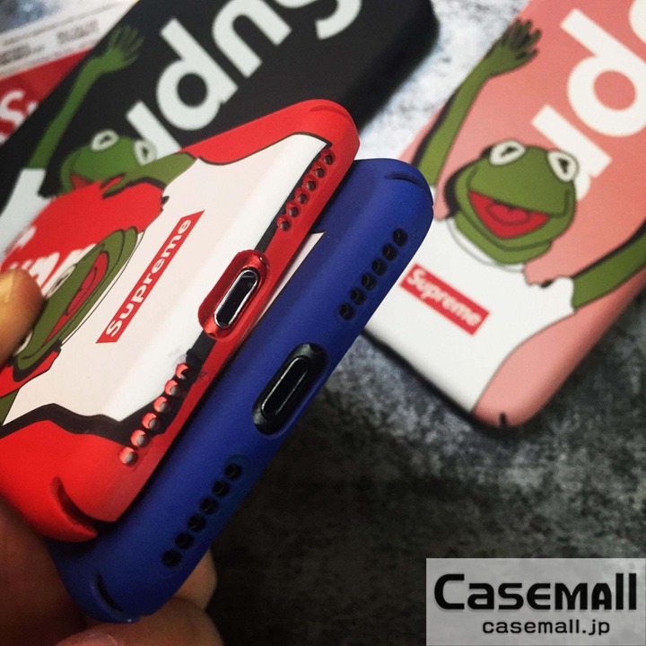 supreme カーミット iphonexケース