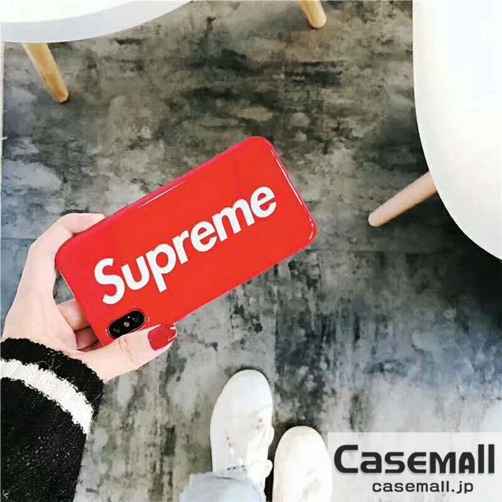 supreme iPhoneXケース シンプル