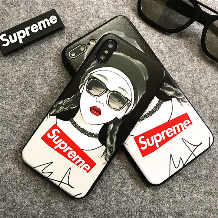 SUPREME iphone8 plusケース ソフト