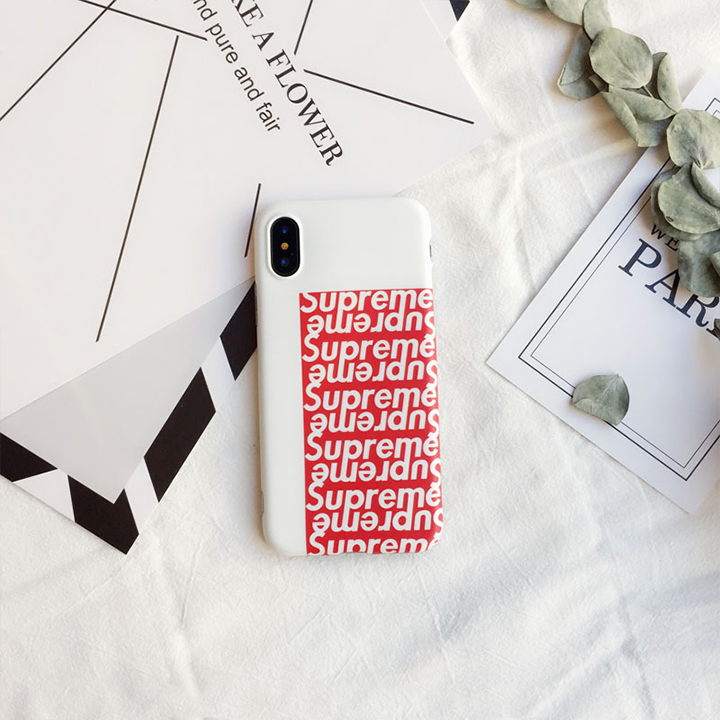 supreme iphoneX ケース ペア