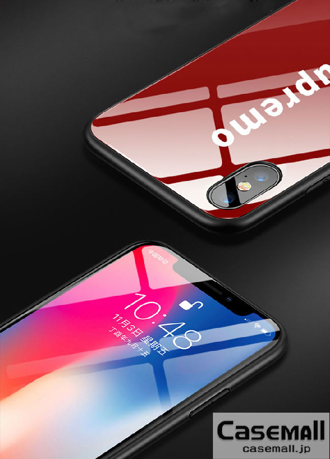 シュプリーム iphone8 カバー 赤