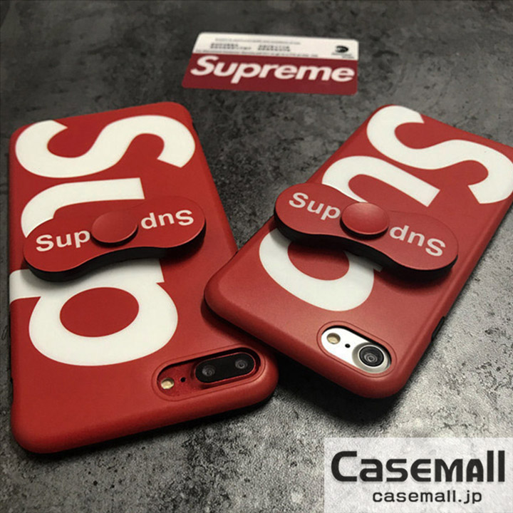 supreme iphone8plusケース ハンドスピナー付き