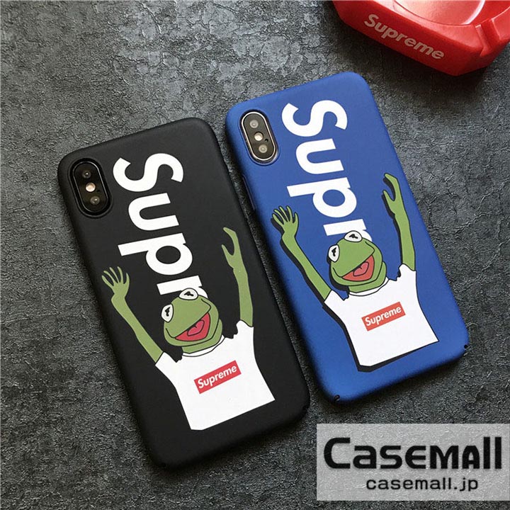 カーミット シュプリーム iphonexケース ハード