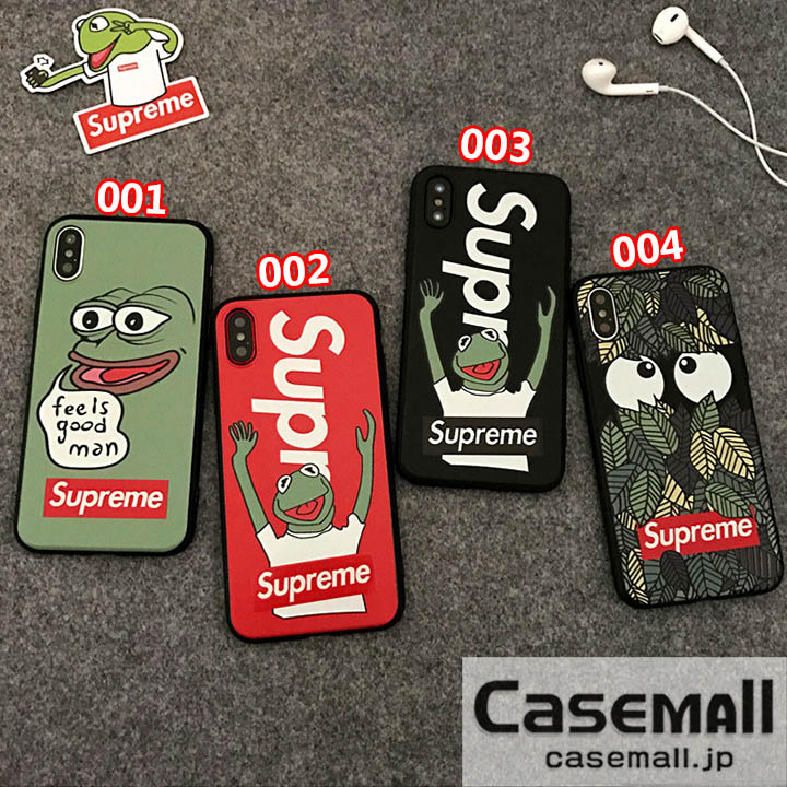 シュプリーム カーミット iPhonexケース