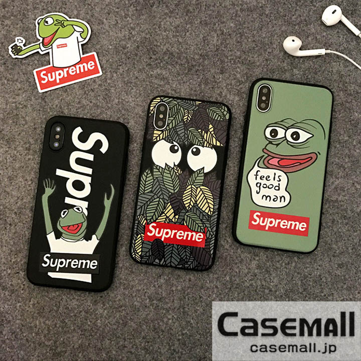 supreme カーミット iPhone8plusケース