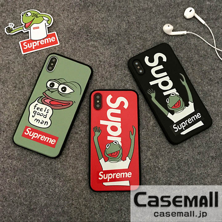 supreme カーミット iPhonexケース