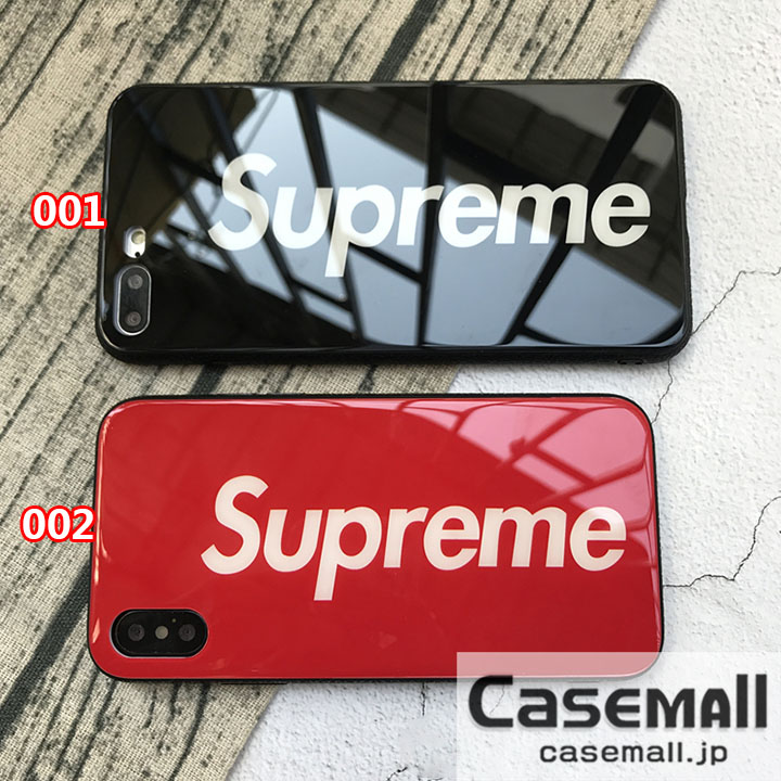 Supreme iPhonex ケース 背面ガラス