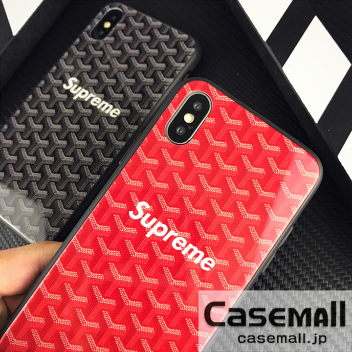 supreme goyard iphonex case