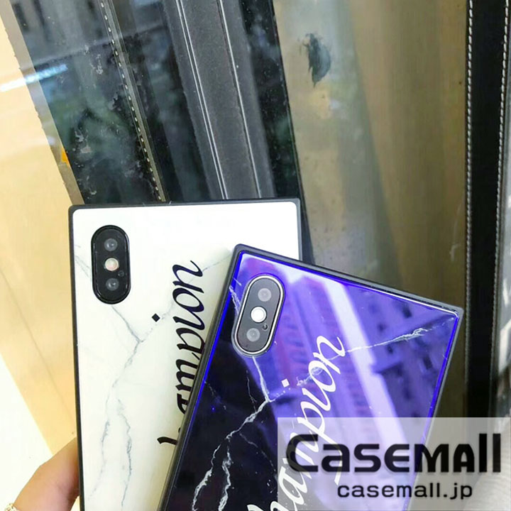 champion iphonex glass case