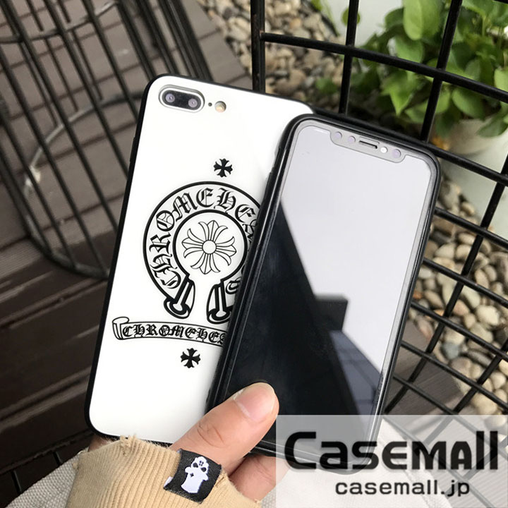 chrome hearts iphone7plusカバー ガラス