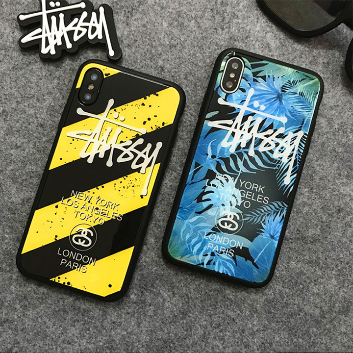 STUSSY iPhoneXケース 耐衝撃