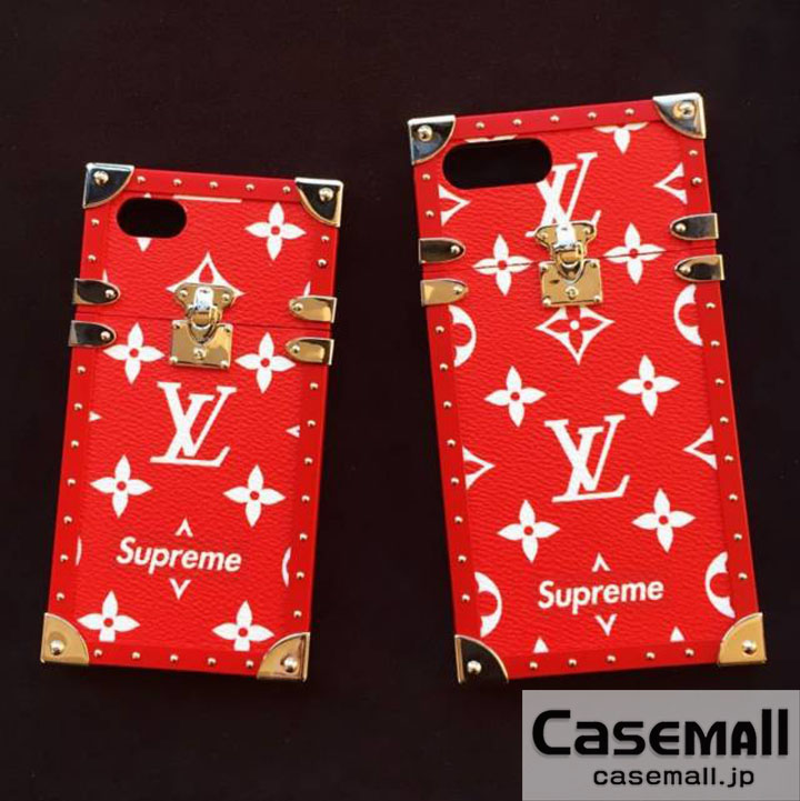 lv supreme iphoneケース