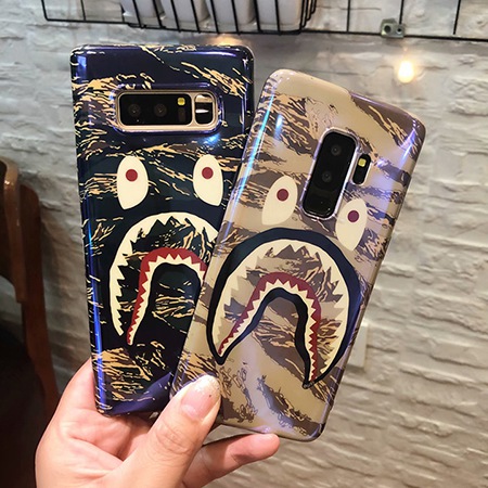 Bape Shark Galaxy S8/S8 Plus ケース ペア