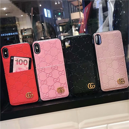 GUCCI iPhoneXS Max カバー カード収納