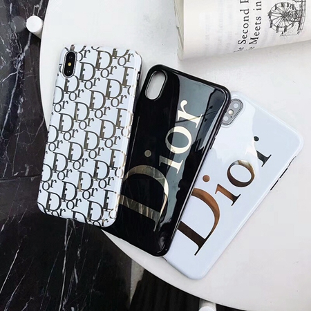 ディオール iPhoneXS MAX ケース 贅沢風 Dior アイフォンXS ケース 金メッキ