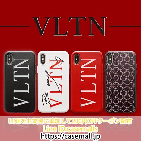 ヴァレンティノ iPhoneXs ケース 簡潔 アイフォンXr カバー  iphone8plusケース