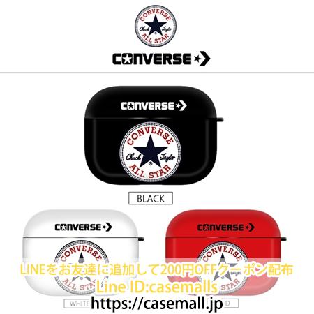 Converse ロゴプリントAirPods proカバー