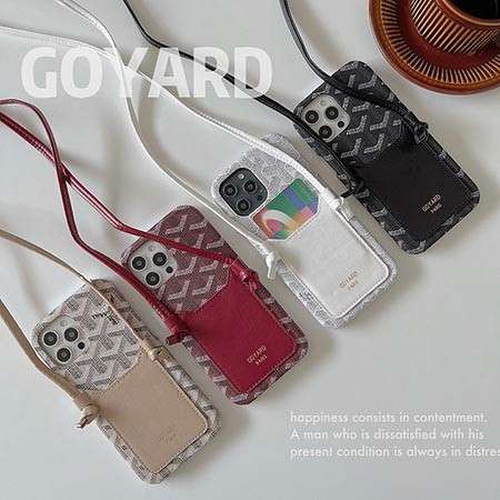 GoyardiPhone 13 mini皮製カバー