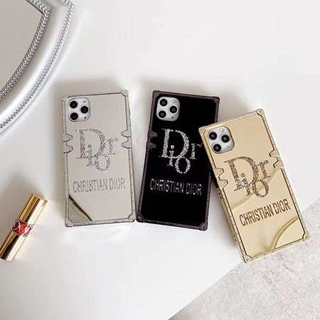 Dior アイフォン 11Pro/11Promax/11 ロゴ付き 保護ケース