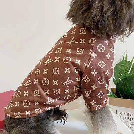 犬の服 ロゴ付きLV
