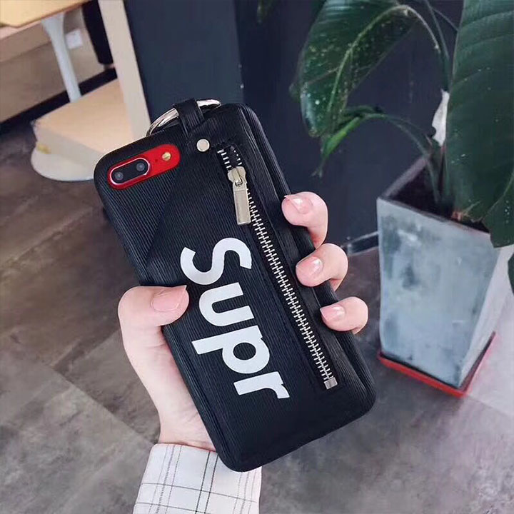 supreme iphone8カバー ジャケット カード収納