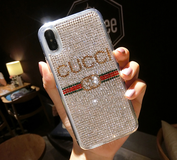 グッチ iPhone7 Plusケース ダイヤモンド