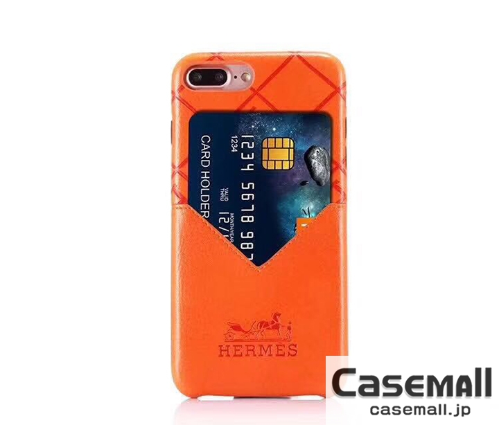 エルメス iPhonex ケース 背面 カード収納