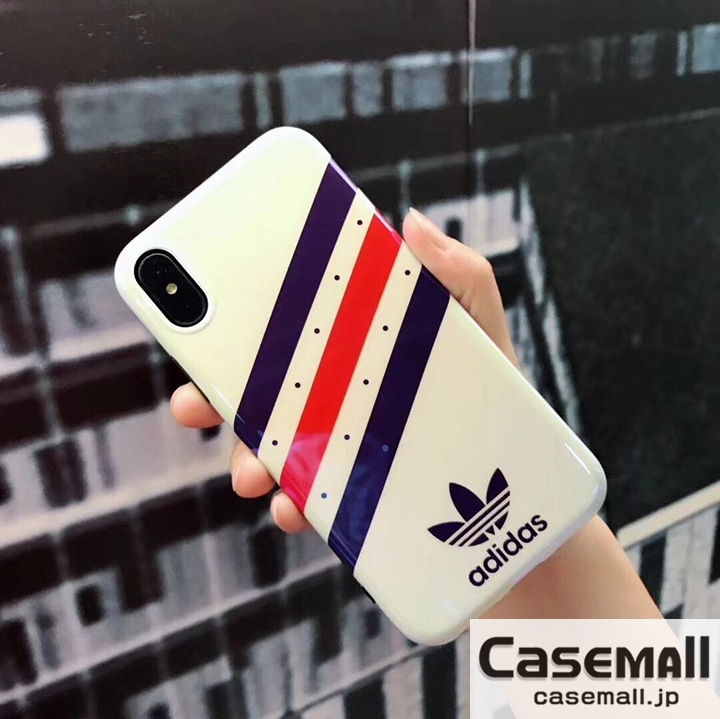 Adidas iPhonex ケース シンプル