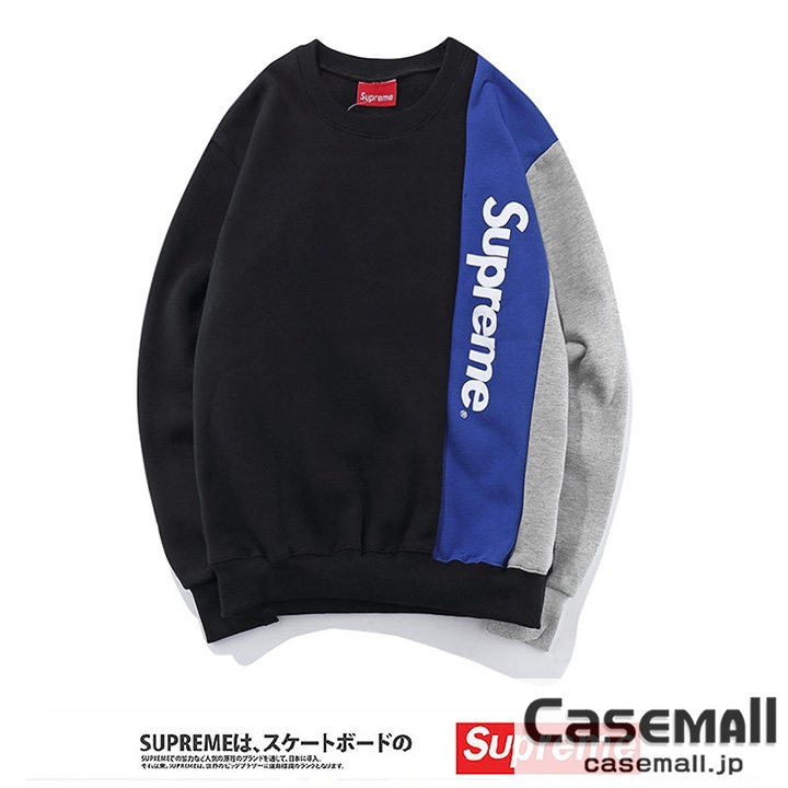 supreme パーカー クルーネック