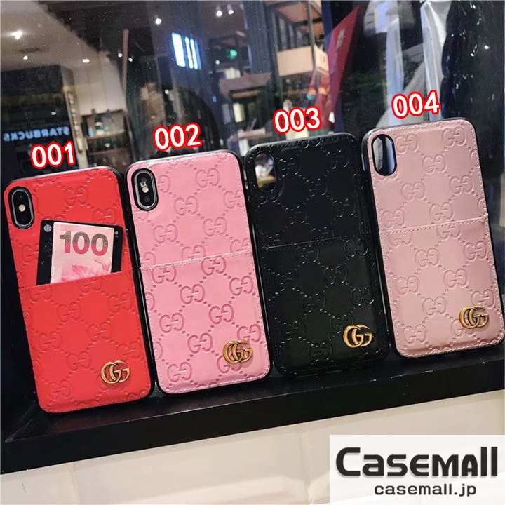 GUCCI iPhoneXS Max カバー カード収納