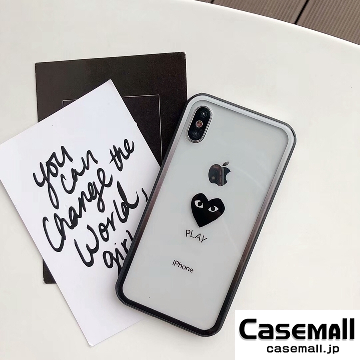 COMME des GARÇONS iPhoneXS MAX ケース 透明的