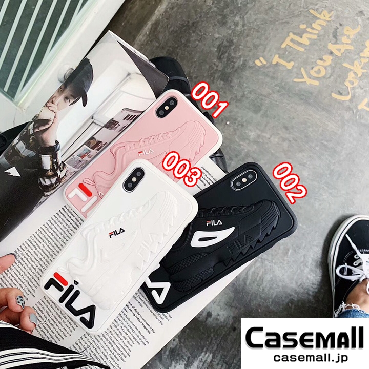 FILA iPhoneXs Max ケース 3D 立体的