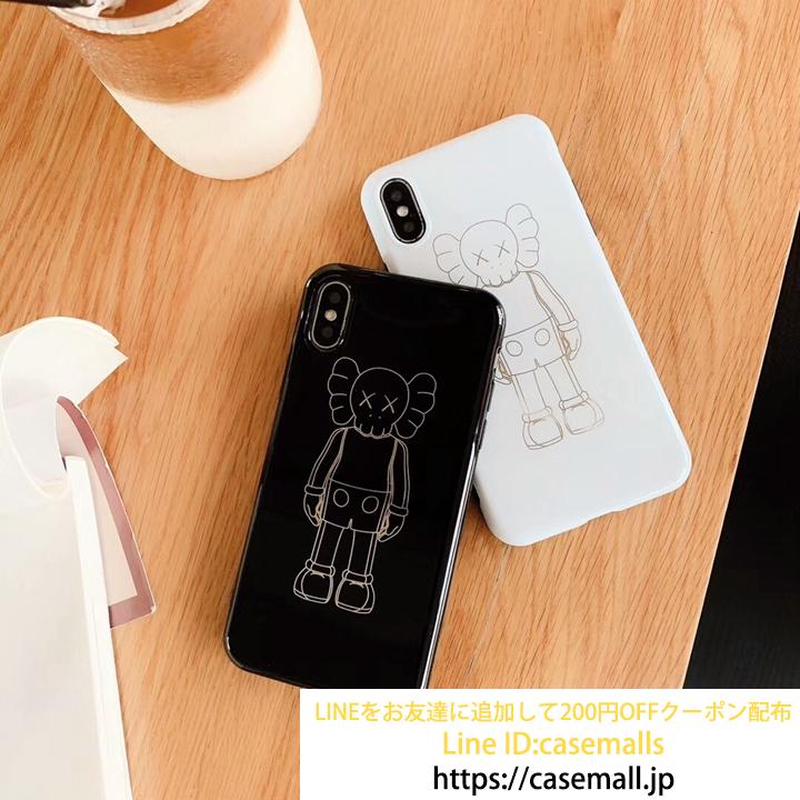 iPhone8plsu ケース kaws 可愛い