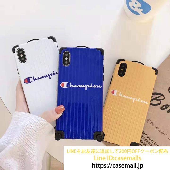 Champion iPhone X ケース シンプル