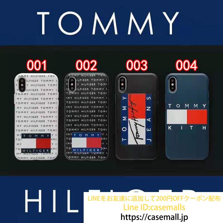 iPhoneXS 保護ケース TOMMY HILFIGER 個性