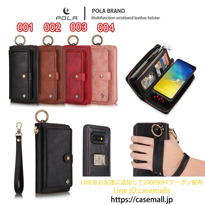財布 大容量 POLA iPhoneXS MAX ケース