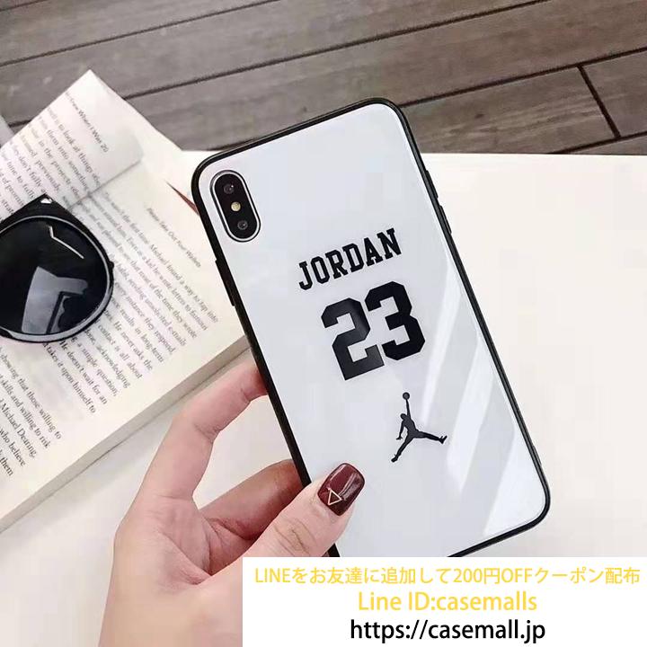 iphonexs カバー Jordan 鏡面