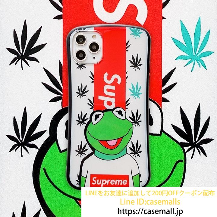 Supreme iPhone11pro max カバー 括れボディ