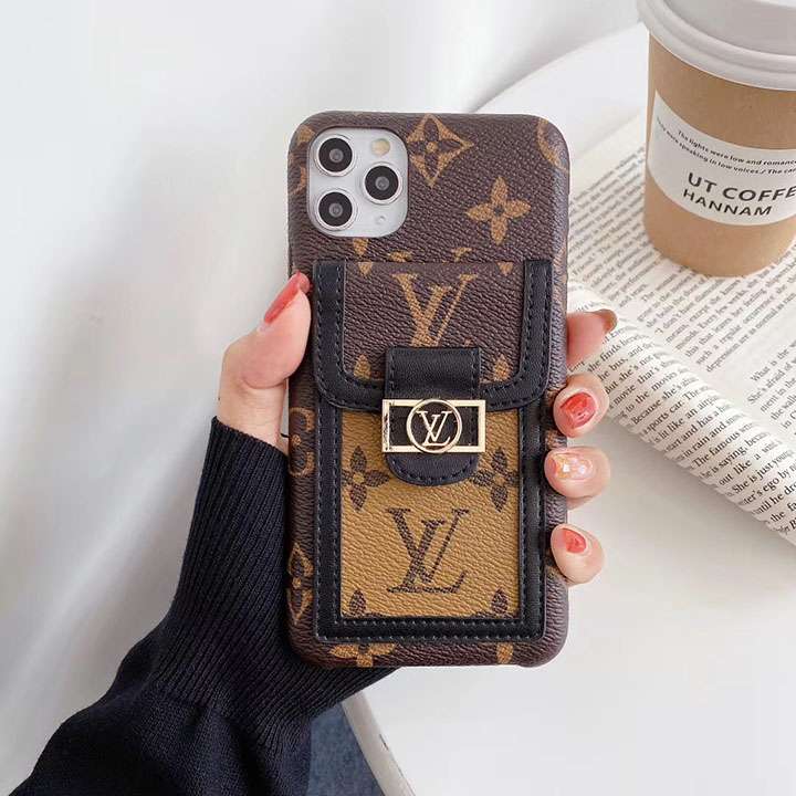 LV 金具ロゴ iphone12 miniカバー