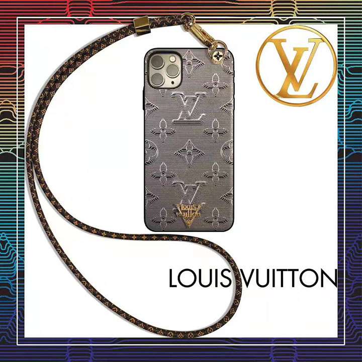 チェーン付き 首から下げる Louis Vuitton iphone14スマホケース